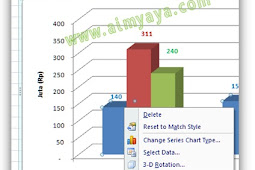 Cara Mengganti Warna Chart/Grafik Microsoft Excel