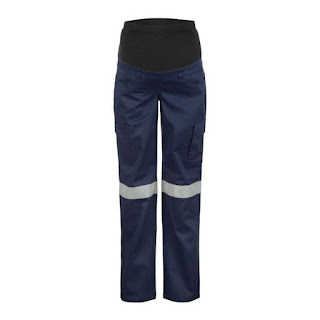 Maternity Cotton Cargo Work Pant