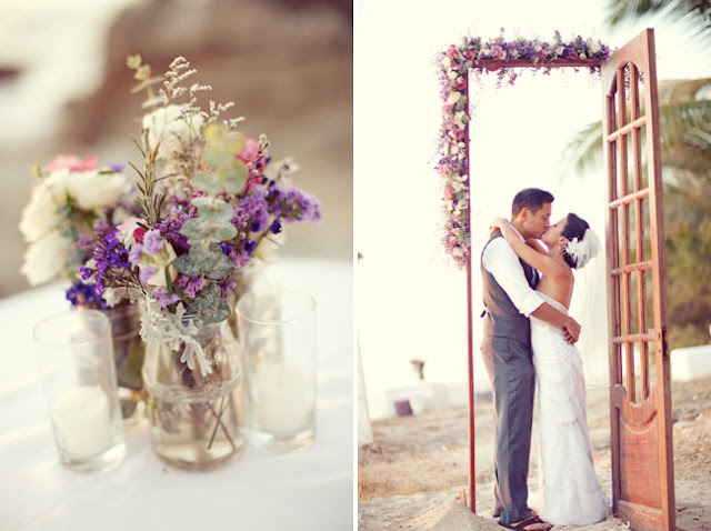 DIY wedding arch Wedding arches are excellent ideas to include in a wedding