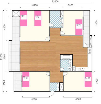 3 Bedroom Apartment House Plans