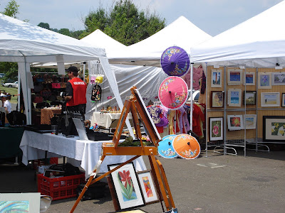 Crafts at the festival