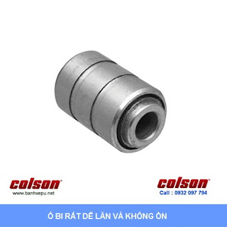 Bánh xe chống tĩnh điện Colson Mỹ càng xoay phi 100 | 2-4646-445C sử dụng ổ bi banhxepu.net