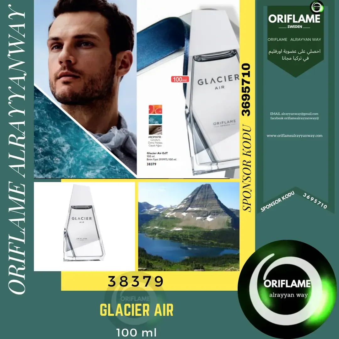 oriflame 38379 Glacier Air Eau de Toilette