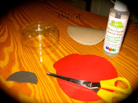 Mariquita plastico materiales