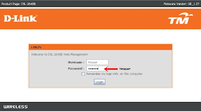 Cara Setting Password Wifi Modem Streamyx Blockbuster