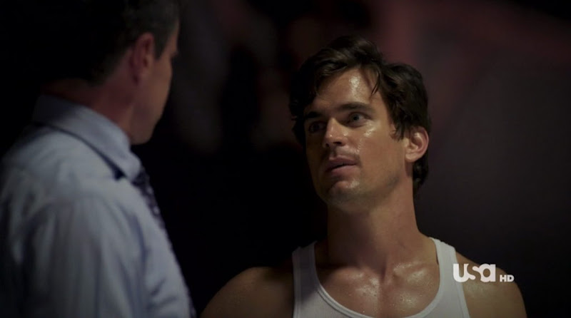 Matt Bomer Shirtless on White Collar s2e12