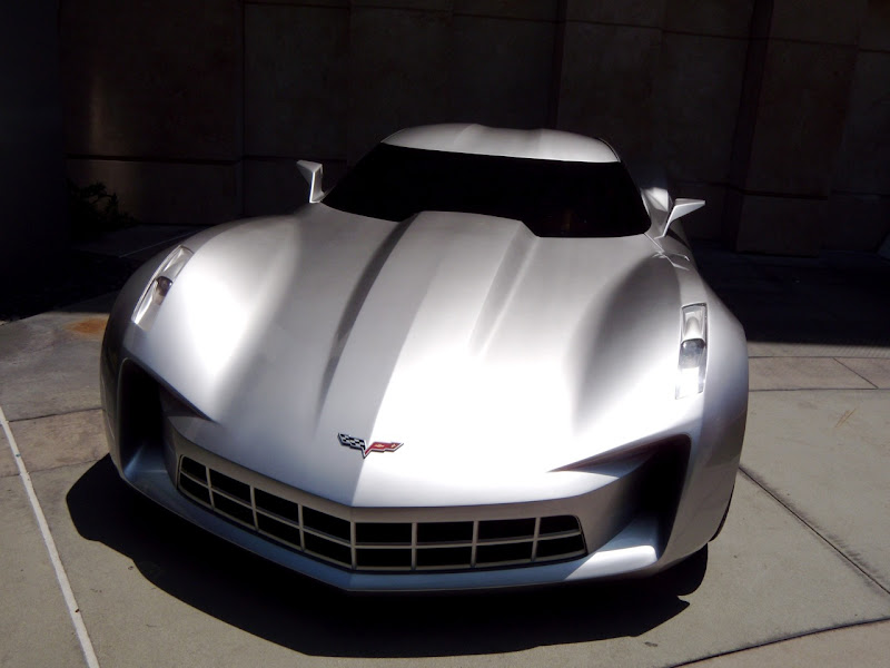 Autobot Sideswipe Corvette Stingray car from Transformers 2