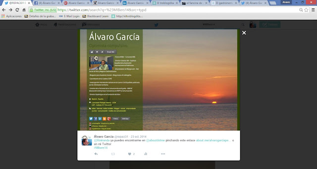 MIBer - MIBers - el MIB en imágenes: Twitter - ISDI - Álvaro García - ÁlvaroGP - Social Media & SEO