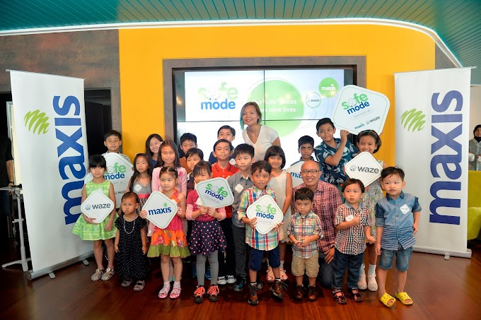 ❤ 'Safe Mode Kids' Maxis Dan Waze - Pemanduan Selamat Bersama Anak Anak ❤