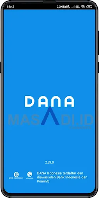 cara upgrade dana premium
