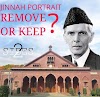 Jinnah Controversy - Keep or Remove the Portrait?