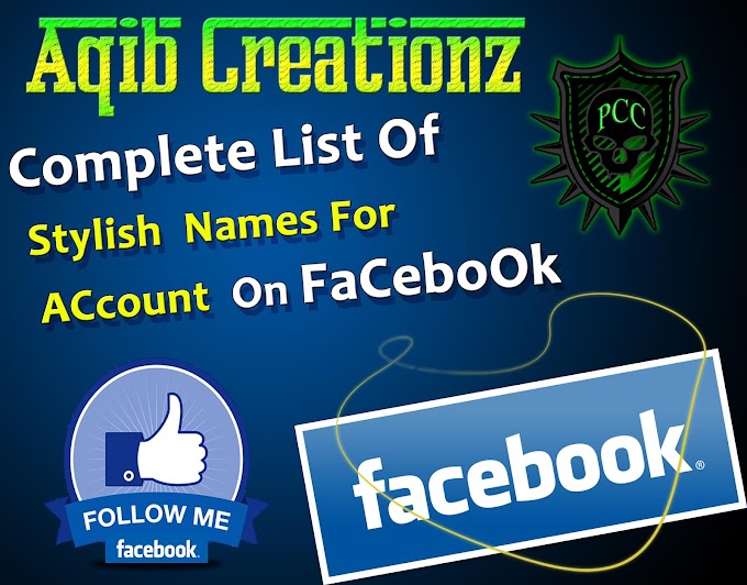 StyliSh Name for Facebook 2019 New Facebook Names for IDs