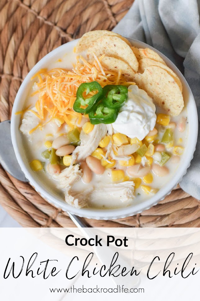 Crock Pot White Chicken Chili