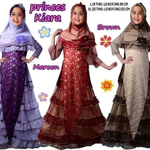 Kumpulan Foto Baju Muslim Anak Perempuan Umur 9 Tahun 