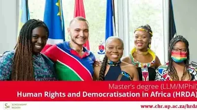 University of Pretoria LLM Scholarship 2025 | Fully Funded Master’s Degree in Human Rights for African Students | $15,000 + Accommodation