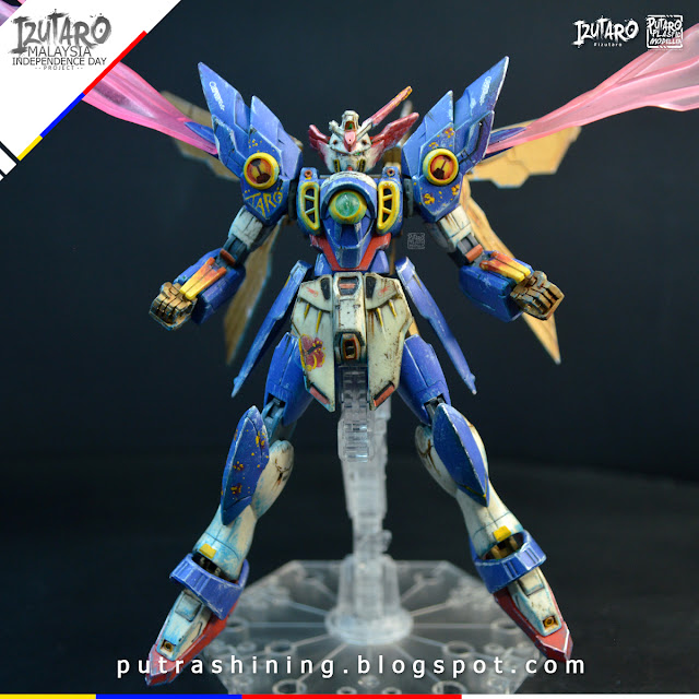 Izutaro Project Merdeka: HGBF 1/144 Wing Gundam Fenice Custom by Putra Shining