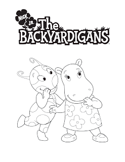 Os Backyardigans para colorir