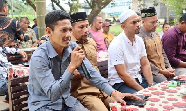 Ini Curhat Warga Idi Tunong kepada Kapolres Aceh Timur