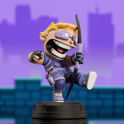 Hawkeye Animated Marvel Mini Statue by Skottie Young x Gentle Giant