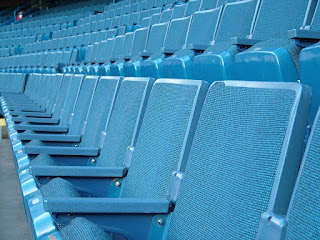 Image of stadium seating at a ballpark