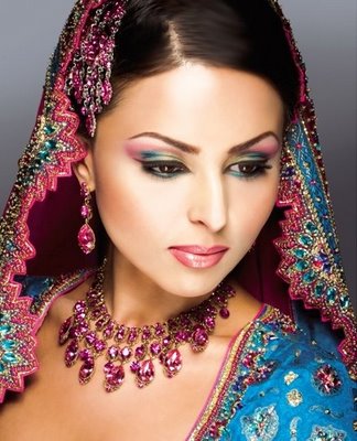 arabic wedding makeup. arabic bridal makeup.