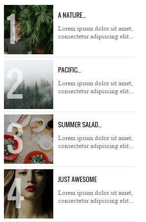 Popular Posts Widget for Blogger With Tumbnails Style 5 popular posts widget for blogger