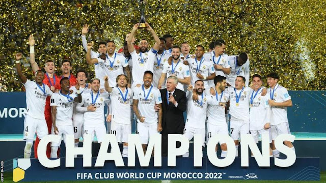 Real Madrid telah bermain di lima final Piala Dunia Klub FIFA dan memenangkan semuanya