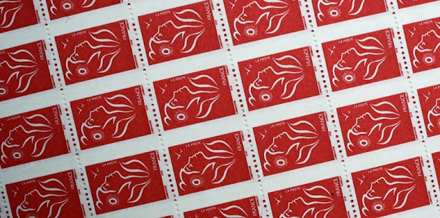 Prix des Timbres - Tarifs de la poste  : Courrier 