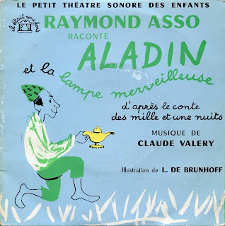 Raymond Asso - Aladin et la lampe merveilleuse - France - Front