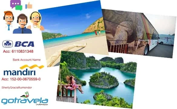 jasa rental mobil tour wisata Bali Lombok Sumbawa Raja Ampat