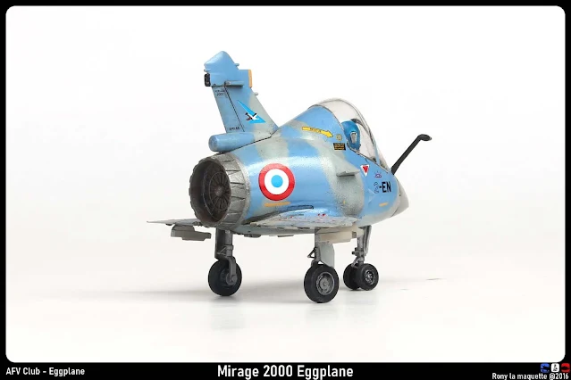 Maquette du Mirage 2000 Eggplane d’Afv Club.