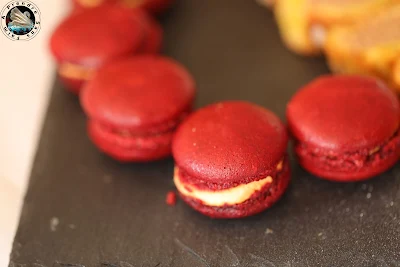 Macarons betterave et chèvre