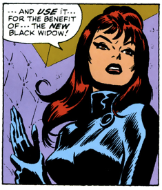 The Black Widow by John Romita. The sexiest comic book character of all time?