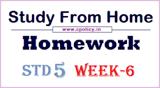 std 5 homework week 6