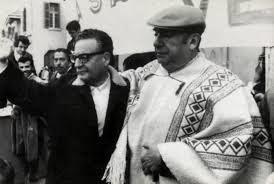 Pablo Neruda e Salvador Allende