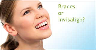 Young woman deciding if braces or Invisalign is right for her