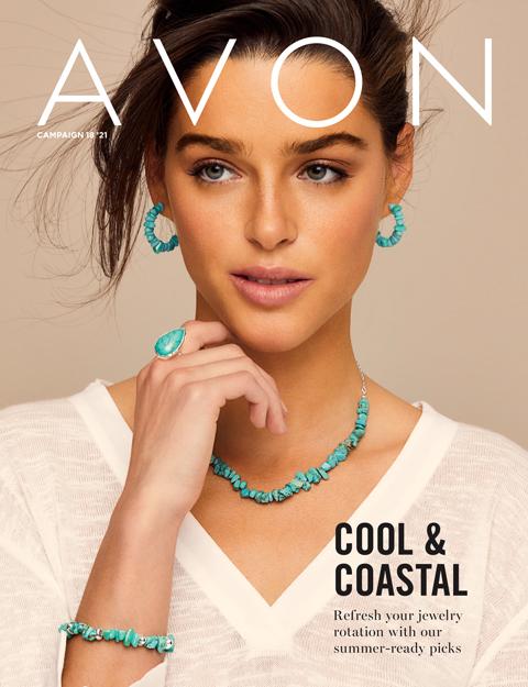 Avon Brochure Campaign 18 Flyer 2021 Online - Cool & Coastal!