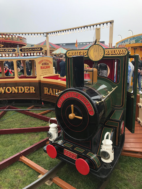 Carters Steam Fair Railway Train Ride.