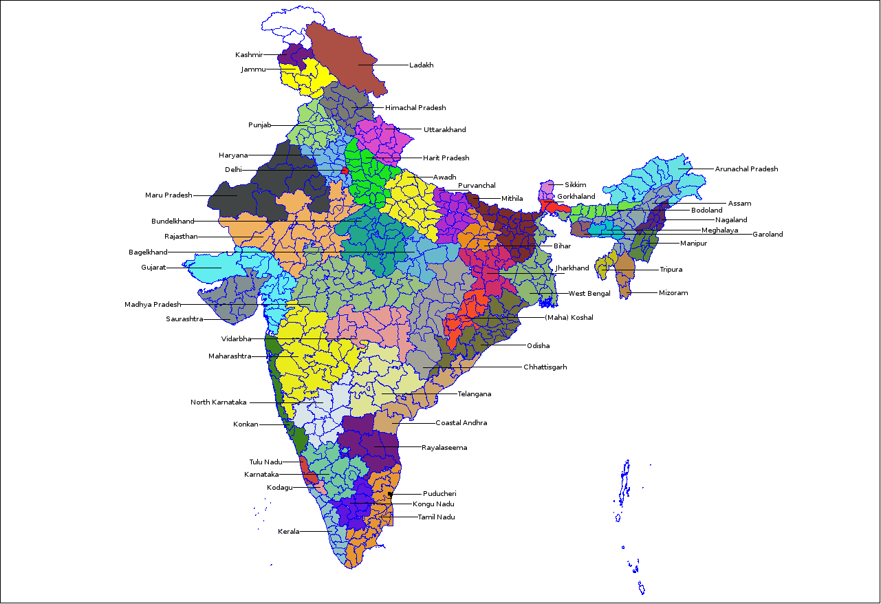Golf Charlie Papa What Would India Look Like With 50 States