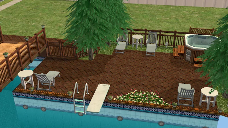 The Sims 2 Residential Lot