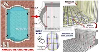 detalles estructurales de una piscina