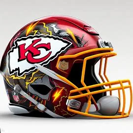 Kansas City Chiefs Harry Potter Concept Helmet