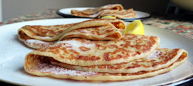 Crepes with Lemon & Sugar for Two