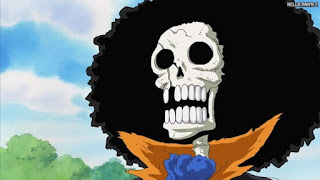 ワンピースアニメ スリラーバーク編 377話 ブルック | ONE PIECE Episode 377 Thriller Bark