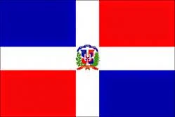 La bandera de la República Dominicana