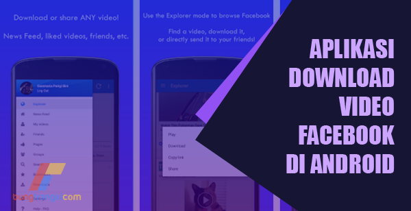 Aplikasi Download Video Facebook di Android