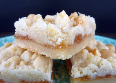 Pear Hazelnut Butter Bars