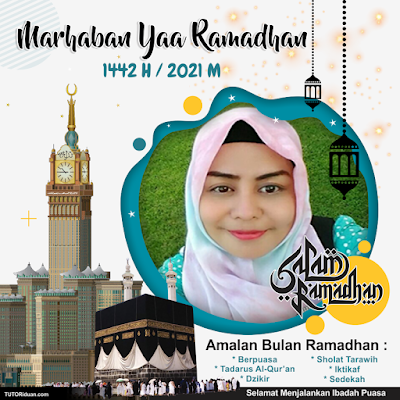 Template Twibbon Ramadhan 2021