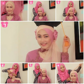 Tutorial Hijab Wisuda