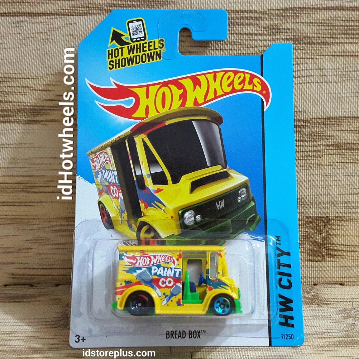 HOT WHEELS 2014 BREAD BOX PAINT CO HW CITY 7/250